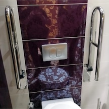 Engelli Tutunma Barı Tuvalet Kağıtlıklı Banyo Wc Küvet Paslanmaz Diğer