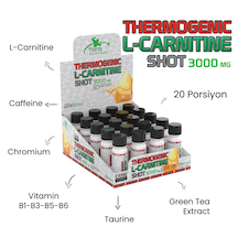 Torq Nutrition Thermogenic L-carnitine Shot 3000 MG Port. 20'li