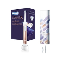 Oral-B Genius X AI Şarj Edilebilir Diş Fırçası Rose Gold