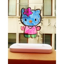 Hediyelik Dekoratif Mesaj Panosu Çizim Tableti Gece Lambası Usb