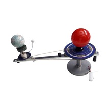 Güneş Dünya Ay Modeli 3 Küre Manüel Komple Metal Demonte