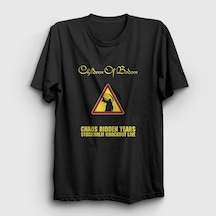 Presmono Unisex Chaos Children Of Bodom T-shirt Siyah