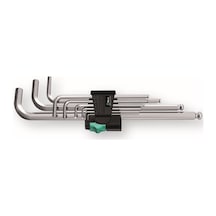 WERA 950/9 PKL Topbaşlı Alyan Anahtar Takımı