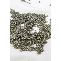 Haki 3 Mm Plastik İnci Boncuk Takı Aksesuar Malzemesi 25 Gr