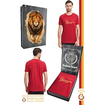 Galatasaray Lisanslı Kırmızı Erkek T-shirt Gs Aslan Baskılı Ahşap Kutulu 104 Kırmızı Galatasaray Lisanslı Kırmızı Erkek T-shirt Gs Aslan Baskılı Ahşap Kutulu 104 Kırmızı