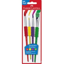 Faber 481600 Soft Touch Fırça 4 Çeşit Uç 10lu