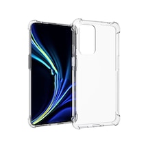 Xiaomi Redmi K40 Kılıf Darbe Önleyici Anti Shock Özellikli Kamera Korumalı Silikon Pazarplus Şeffaf