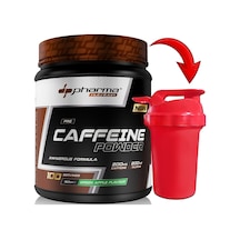 Pharma Nutrition Caffeine 200 MG Taurine 200 MG 100 Servis Yeşil Elma Aromalı Kafein150 G + Shaker