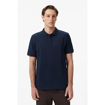 Nautica Erkek Lacivert Regular Fit Polo Yaka T-shirt-14710