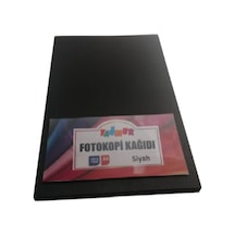 A4 Renkli Fotokopi Kağıdı Siyah 100 Lü Paket