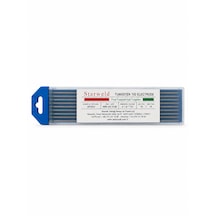 Starweld Tungsten Elektrod 1.6x175 Mm Aws A5.12-80 10'lu Paket 82t022 Tıg Argon Kaynak Elektrodu