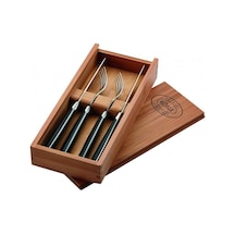 Rösle 25146 4 Parça Steak Çatal-Bıçak Seti Gümüş