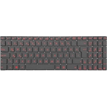 Asus Gl552vw-dh74 Klavye Siyah Işıklı