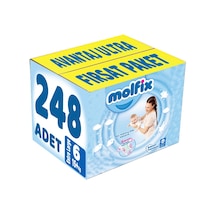 Molfix Bebek Bezi 6 Numara Xlarge Avantaj Ultra Fırsat Paketi 248 Adet 4'lü