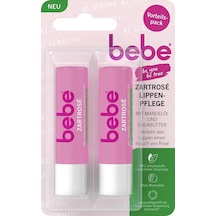 Bebe Zartpflege Hassas Çocuk Dudak Bakım Balsamı 2'li - Doğal Gül