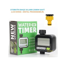 Otomatik Bahçe Sulama Zaman Saati Lcd Ekran-digital Progranabilir