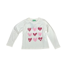 United Colors Of Benetton Bnt-g21591 Benetton Çocuk Tshirt Beyaz Beyaz