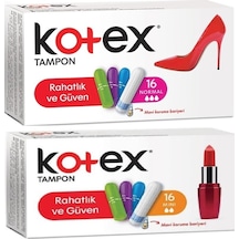 Kotex Tampon Normal - Mini 32 Li Karma Set 2pk 16