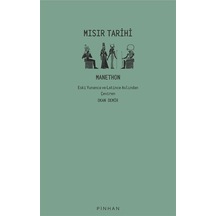 Mısır Tarihi - Manethon - Pinhan Yayıncılık