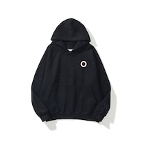 About Blank Tarzsokak Unisex O Harfli Siyah Sweatshirt, Siyah-764, S Acı Kahverengi