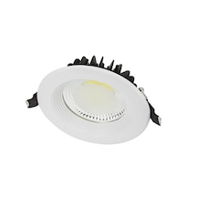 10w Beyaz Kasa Cob Led Armatür /günışığı