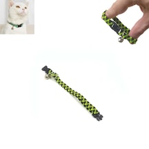 Zilli Ayarlanabilir Kedi Tasması, Kedi Aksesuarı Boyun Tasması 1 Adet