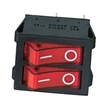 Ikili Anahtar Soba Işıklı Kırmızı Ic-101