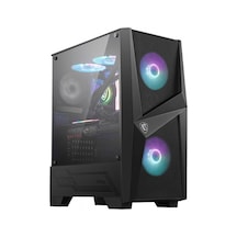 Msi Mag Forge 100R Temperli Cam 2X A-Rgb Fan 120Mm Fan Atx Oyunc