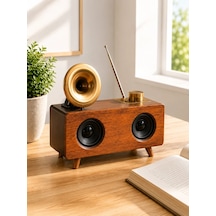 Zenvia Nostaljik Radyo Bluetooth Bağlantılı Şarjlı Yüksek Ses Kaliteli Yeni Nesil Znv2026 25015194