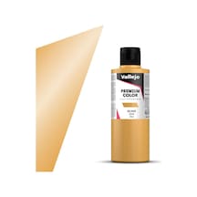 Vallejo 63049 200 Ml. Gold, Premium Rc Color Serisi Model Boyası Renkli