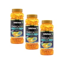 Aksu Vital Shiffa Home Omega 3-6-9 Balık Yağı 1000 MG 200 Kapsül 3 Adet