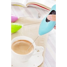 Dijiworld Kahve Köpürtücü Pilli Mini Mixer Kahve Süt Köpürtücü Karıştırıcı Cappucino Mikser