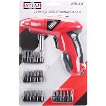 Attlas ATB 4.8V Şarjlı Tornavida 24 Parçalı