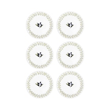 The Mia Olivos Yemek Tabağı 6lı Set 20 Cm Ovs0012 Çok Renkli