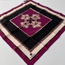 Vissona Twill İpek Eşarp Ipk4503-27315 Çok Renkli