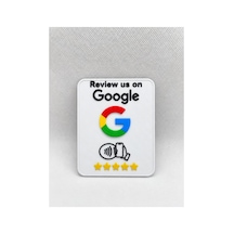 Solvra Nfc Google Yorum Kartı Müşterilerinizden Kolayca Yorum Alın Beyaz Beyaz