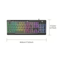 Globalbloom Black Onıkuma G32 Mekanik Rgb Aydınlatmalı 104 Tuşlu Ergonomik Oyuncu Klavye