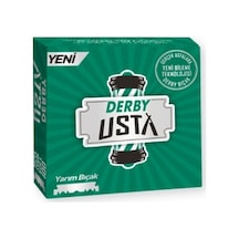 Derby Usta 100 Parça .berber Kırık Jilet Bx40