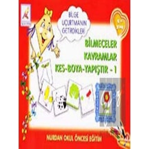 Bilmeceler Kavramlar Kes Boya Yapıştır - 1 Nurdan Yayınları  -  Nurdan Yayınları
