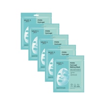 Dermal Seoul Face Pdrn Hydrojel Eriyen Maske Nemlendirici Cilt Onarıcı Şeffaf Jel Maske 34 Gr 5 Adet