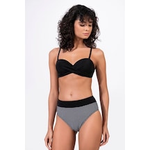 Endeep 22482 Bayan Bikini Siyah