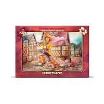 Art Çocuk Puzzle 48 Parça Fareli Köyün Kavalcısı Çerçeveli Puzzle