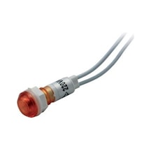 Ic 227 Sinyal Lambası Kırmızı 10 MM Plastik 220V Ac