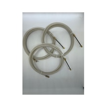 5 Metre 3'lü Kılavuz Çelik Telli Plastik Susta
