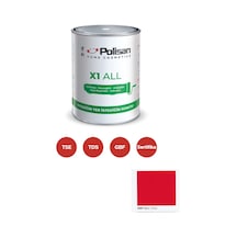 Polisan X1 All Dönüşüm Boyası 0,75 Lt Yakut / 4529