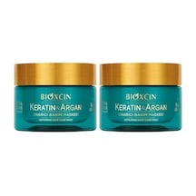 Keratin & Argan Onarıcı Saç Bakım Maskesi 225 Ml Yıpranmış Saçlar İçin Nemlendirici Ve Onarıcı Bakım 2