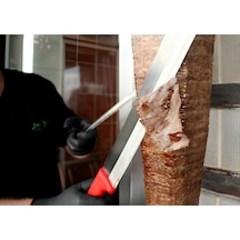 Heritagen Döner Bıçağı 55 Cm Paslanmaz Çelik Turuncu