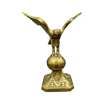 Pimarks Kartal Büyük Dekoratif Sarı Pirinç Döküm