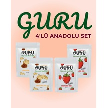 Guru Çilek İncir Kurusu Anadolu Set 4'lü