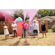 Cinsiyet Tüpü - Gender Reveal Partisi Tüpü Pembe Renk Diğer